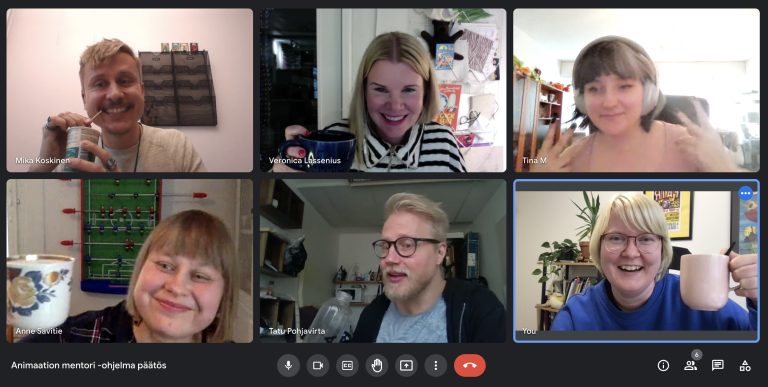 Read more about the article ANIMAATIONKILLAN ENSIMMÄINEN MENTORI-OHJELMA